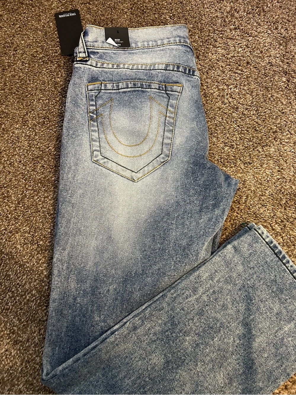 True Religion Ricky straight legged denim